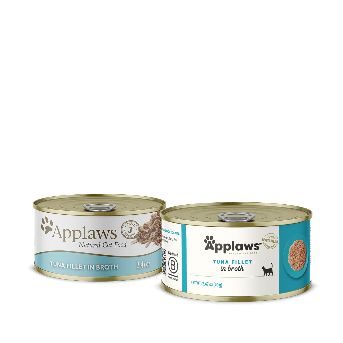 Applaws - Can - Atlantic Flaked Tuna - Case/24 70g