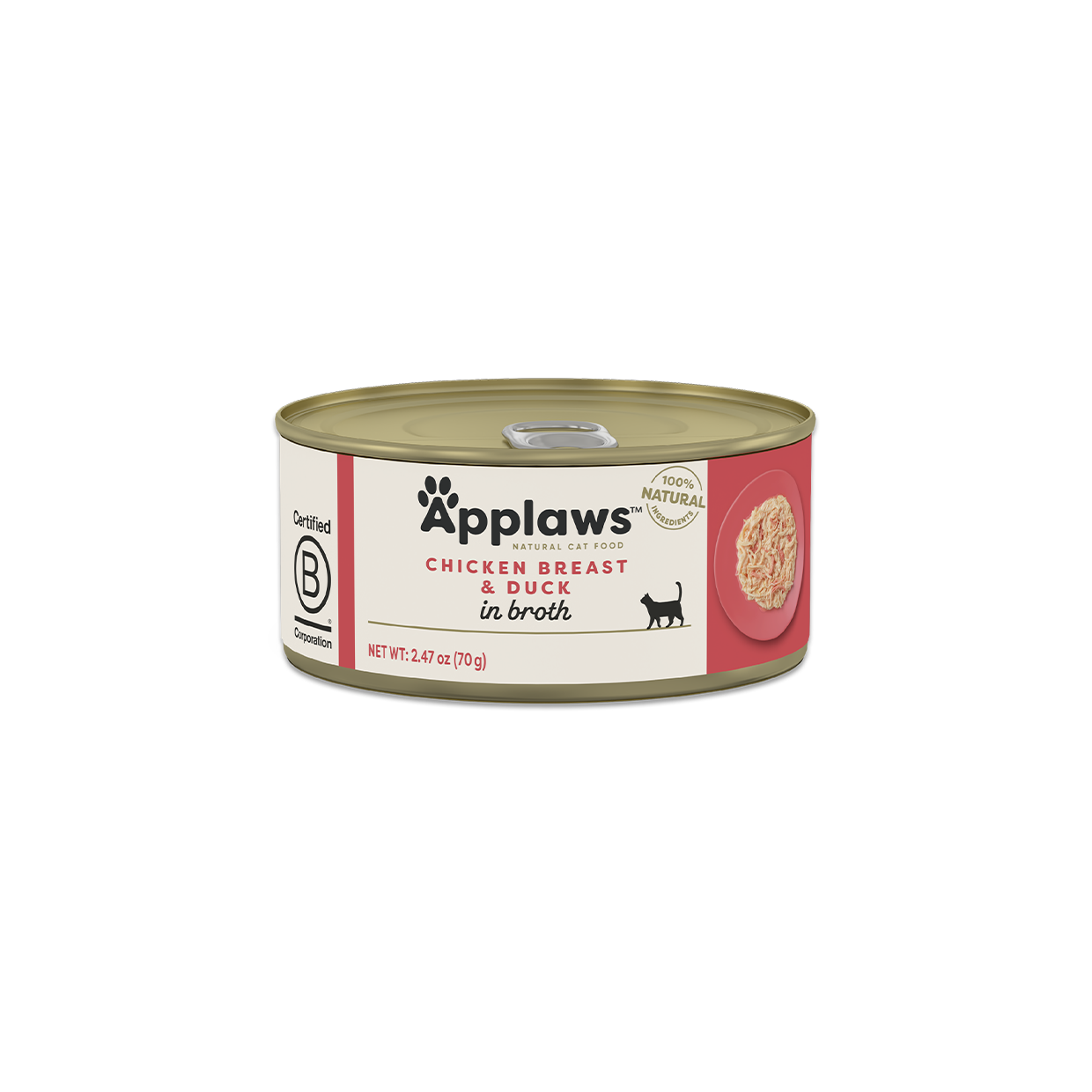 Applaws - can - Chicken & Duck Tin (Cat) - 70g (24)
