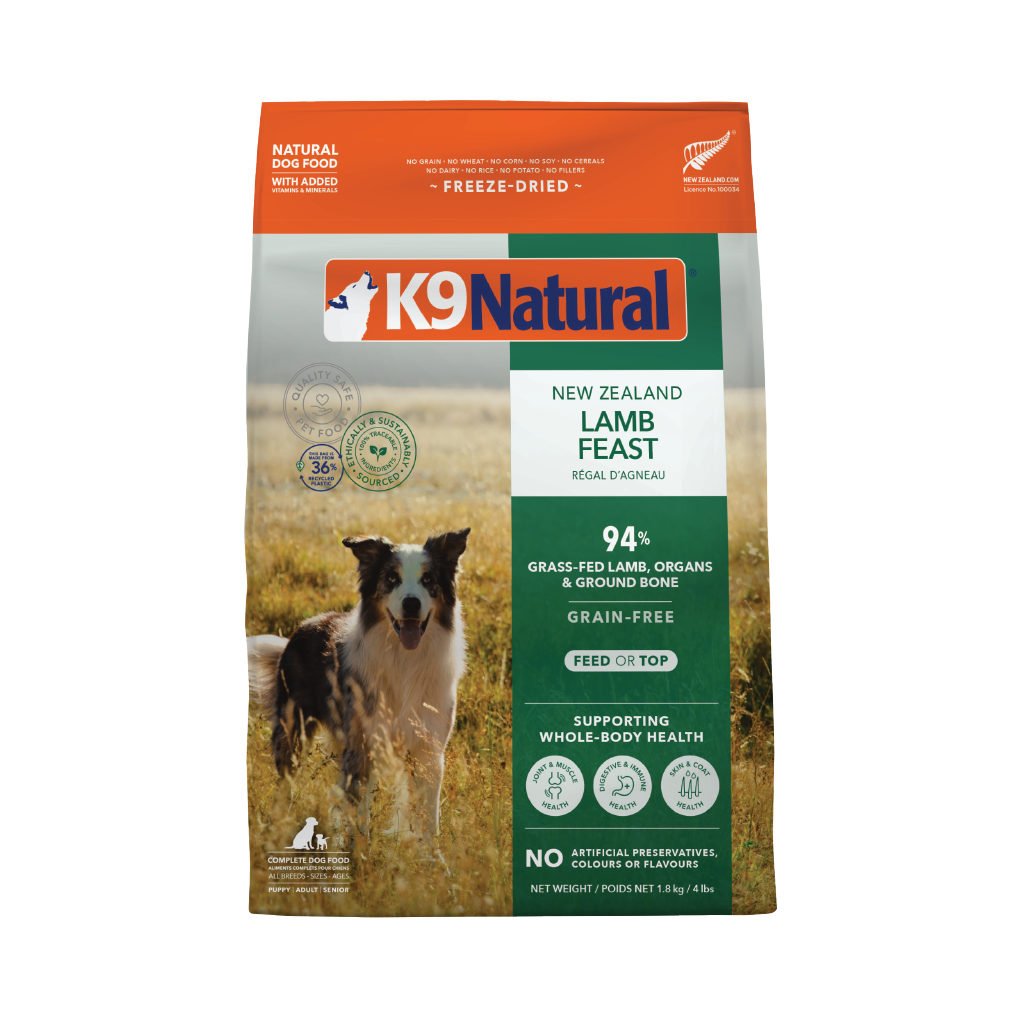 K9 Natural - Freeze-Dried - Lamb Feast