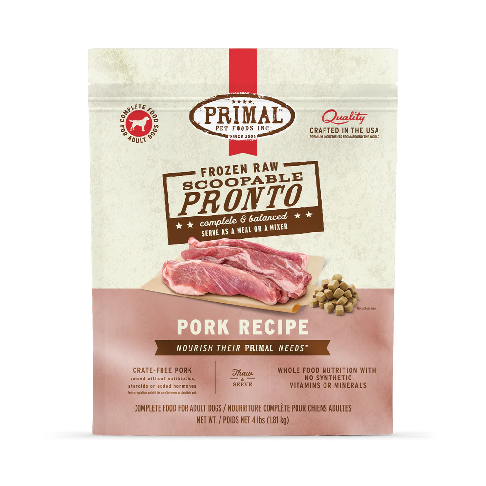PRIMAL - Canine - Frozen - Pronto - Pork