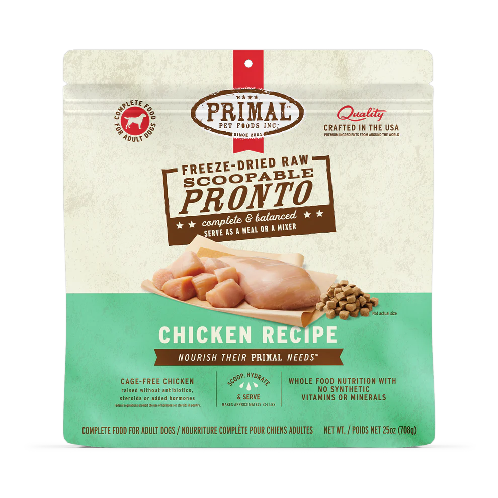 PRIMAL - Canine - Freeze-Dried - Pronto - Chicken
