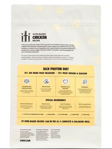 iTi - Dog - Oven Baked - Chicken - 1kg