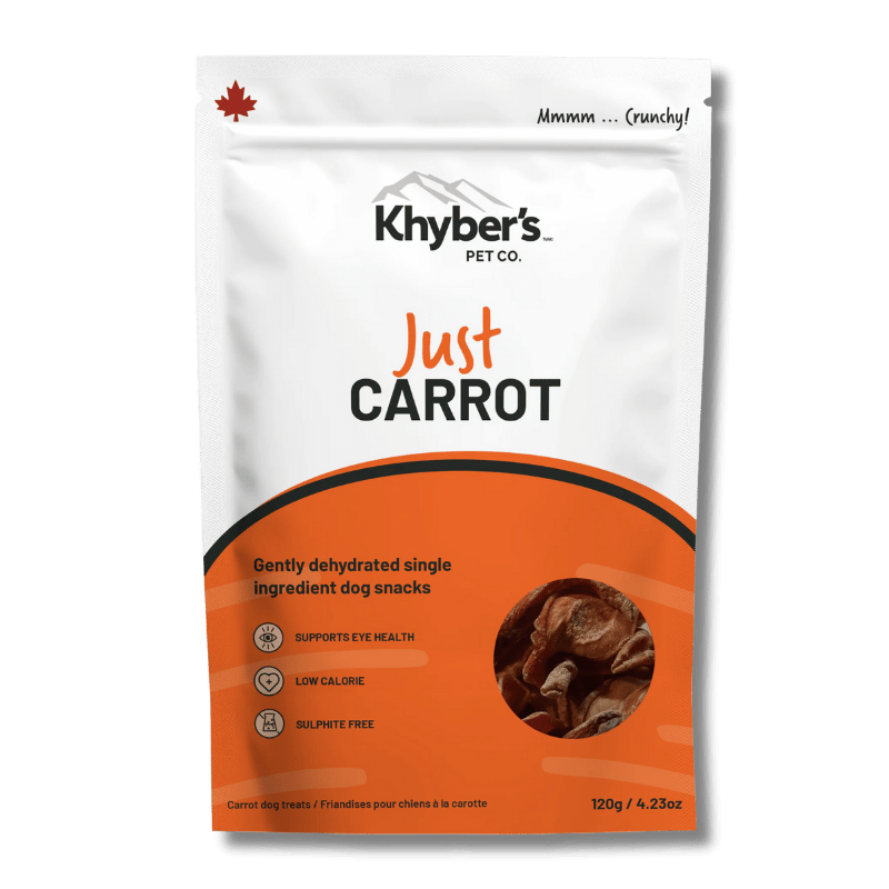 Khyber's - Treats - Just Carrot - 120g