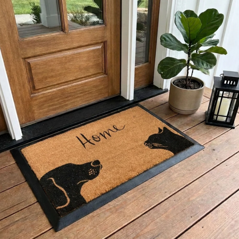 4 Cats & Dogs - Door Mat - Refill - Two Pets + Home