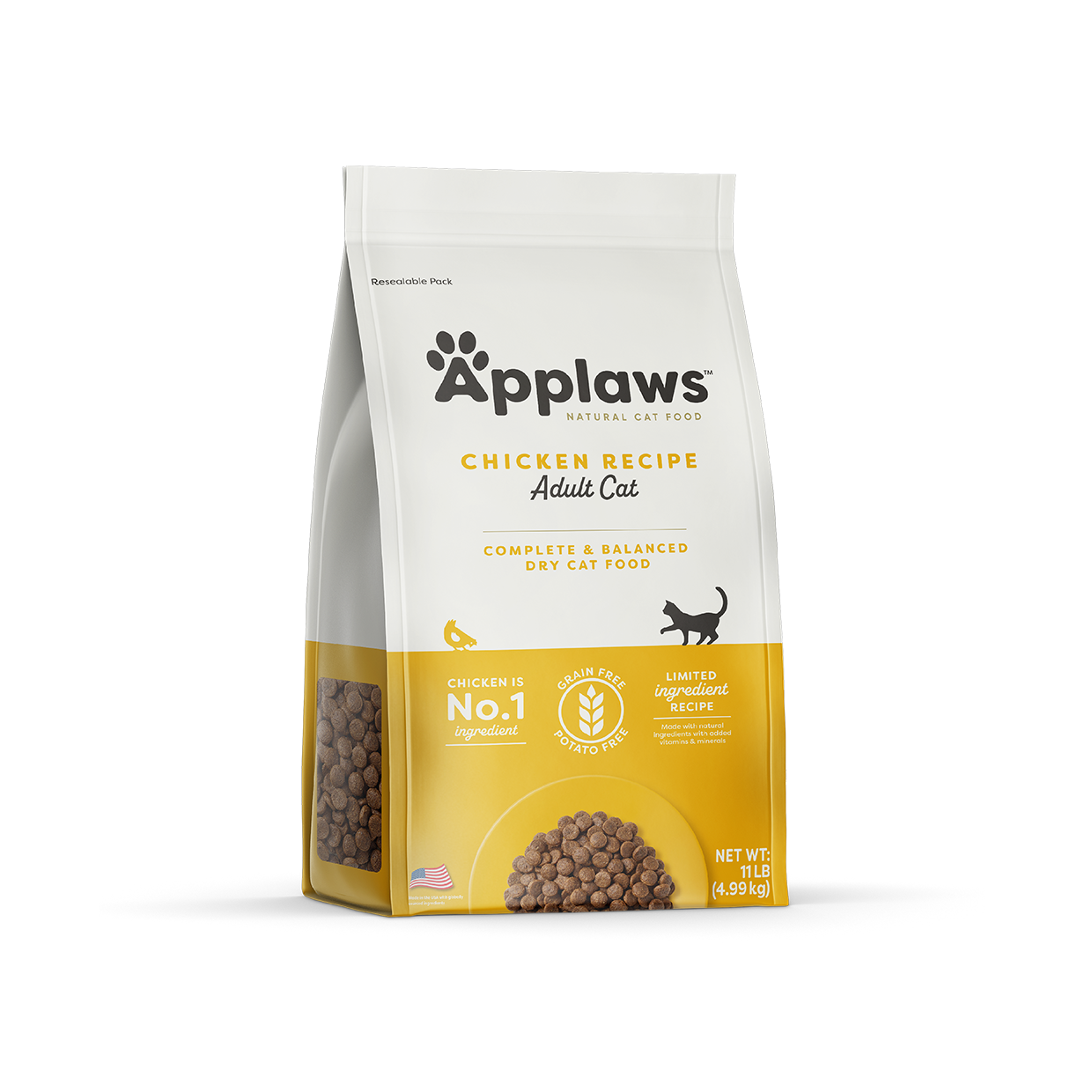 Applaws - Dry - CAT Grain Free Chicken - 4lb