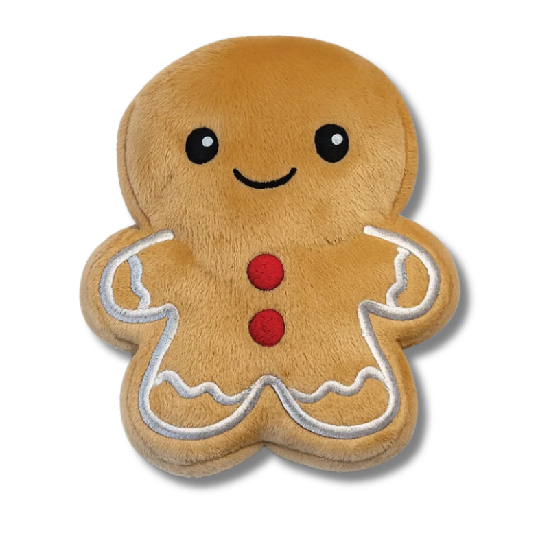 FoufouBRANDS - Holiday - Cookie Cutter Plushies - Gingerbread Man