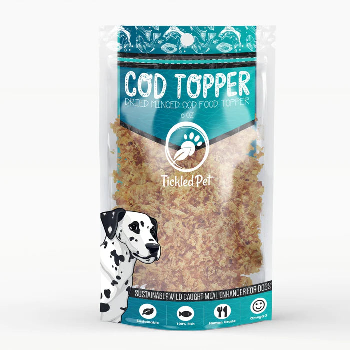 Tickled Pet - Dog - Topper - Cod - 6oz