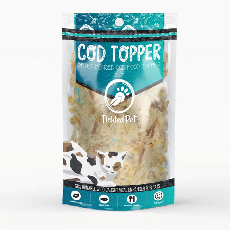 Tickled Pet - Cat - Topper - Cod - 3oz