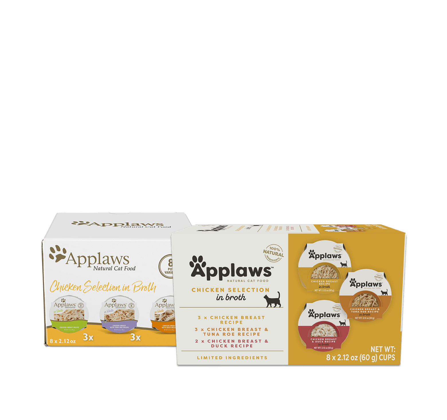 Applaws - Pots - Multipack - Broth - Chicken Selection VP - 60g (8)