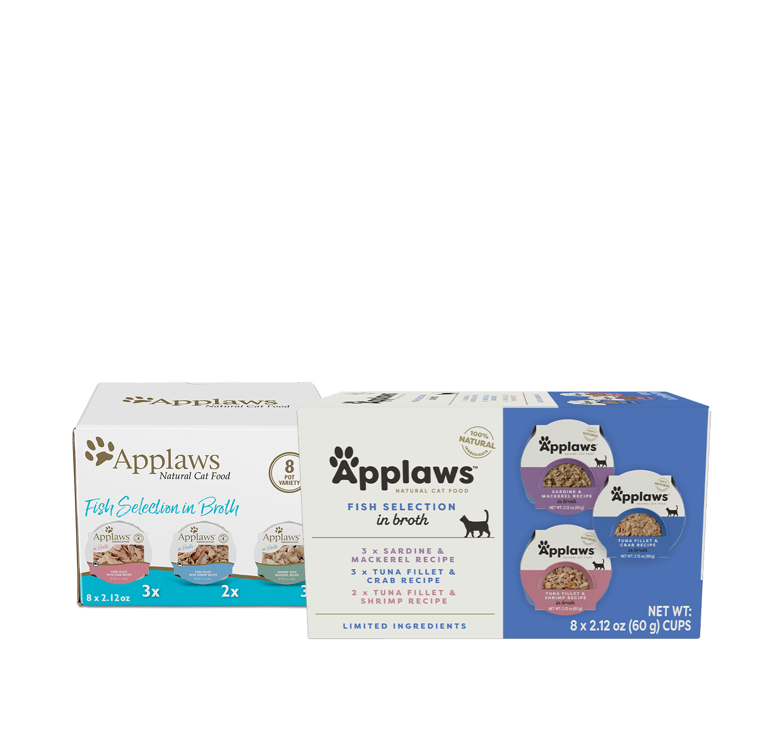 Applaws - Pots - Multipack - broth - Fish Selection VP - 60g (8)