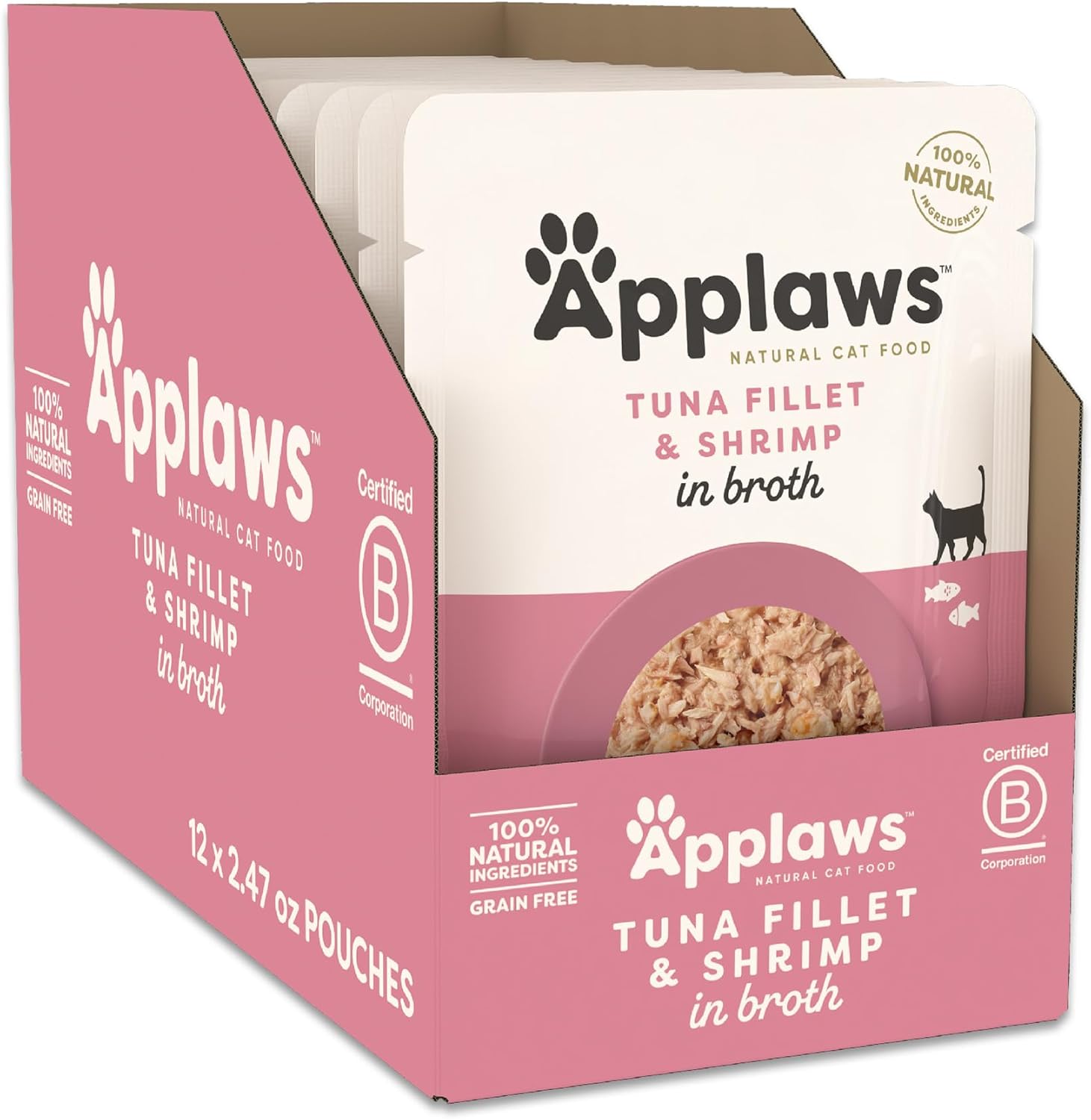 Applaws - Pouch - Tuna & Pacific Prawn (Cat) - 70g (12)