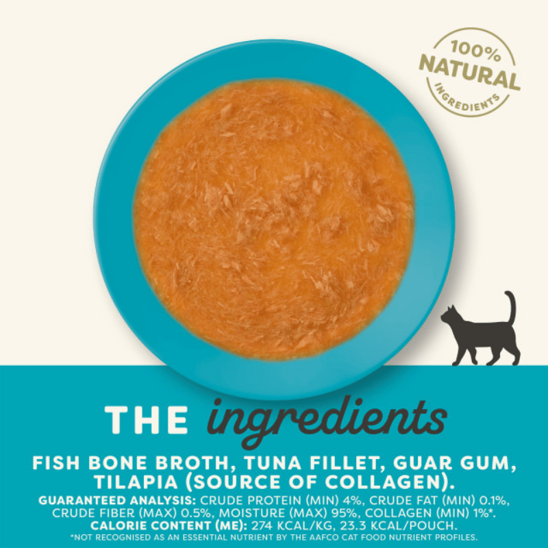 Applaws - Pouch - Fish Bone Broth w/ Tuna Fillet (Cat) - 85g (12)