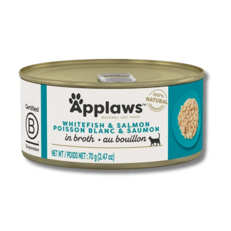Applaws - Can - Whitefish with Salmon Can (Cat) - 70g (24)
