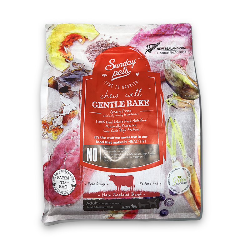 Sunday Pets - Dog - Gently Baked - GF - Beef with Tripe