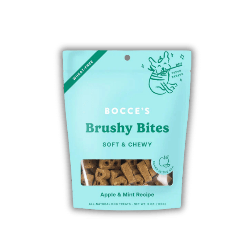 Bocce's Bakery - Soft & Chewy - Brushy Bites - 6oz