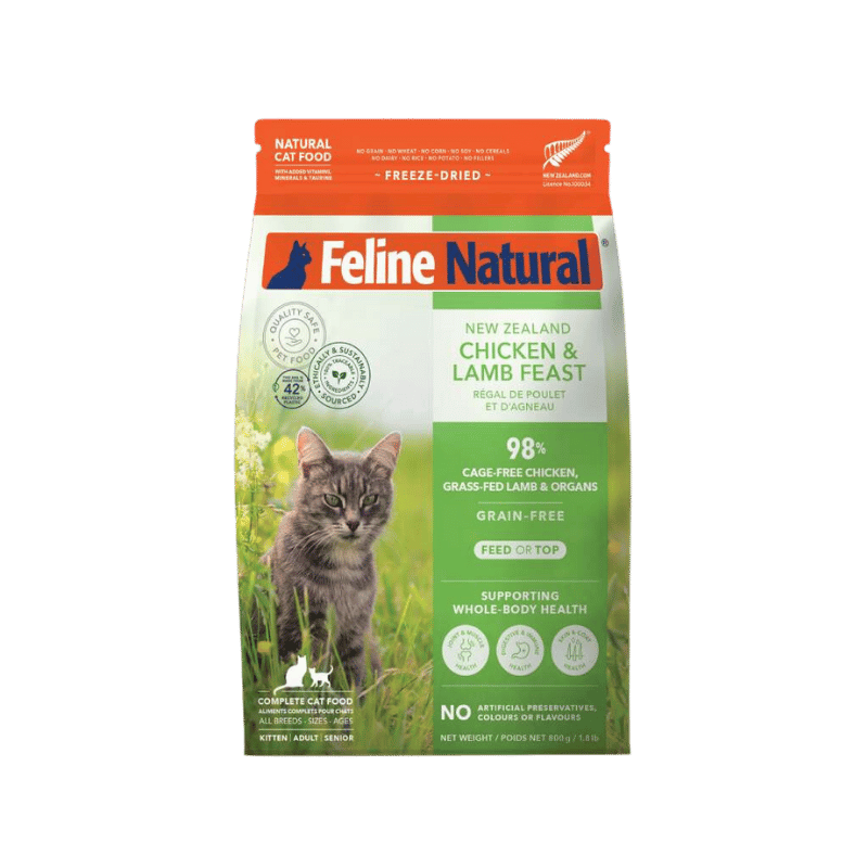 Feline Natural - Freeze-Dried - Chicken & Lamb Feast