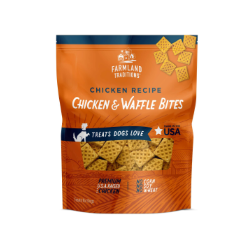 Farmland Traditions - Treats - Simple Snacks - Chicken & Waffle Bites - 6 oz