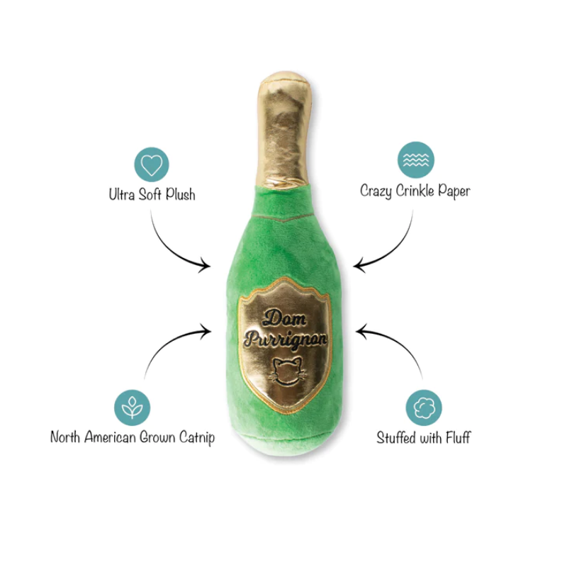 Fringe Studio - Cat - Toy - Catnip - Kicker - Dom Purrignon