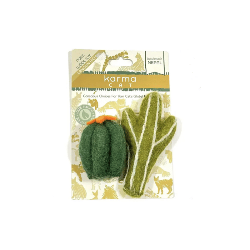 Dharma Dog Karma Cat - Toy - Succulents - 2pk
