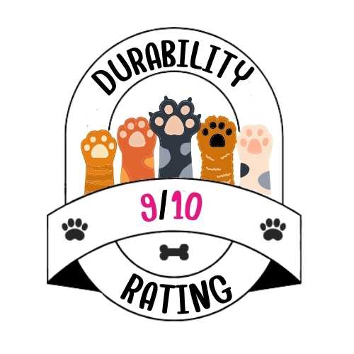 Tuffy Toys - Mighty Microfiber Ball Med Stegosaurus Red