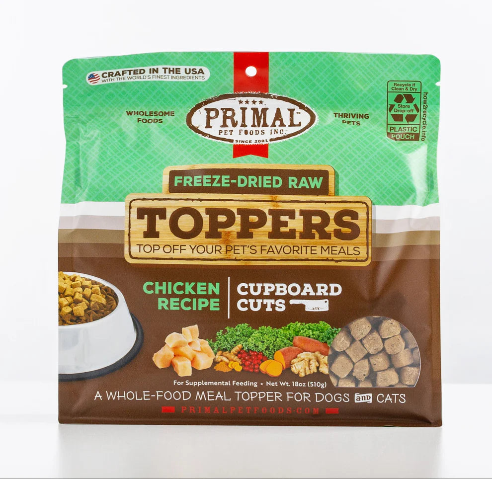 PRIMAL - Topper - Freeze-Dried - Cupboard Cuts - Chicken