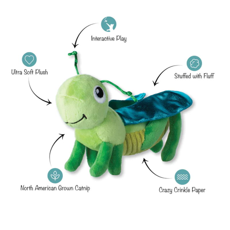 Fringe Studio - Cat - Toy - Catnip - Kicker - Hop On By