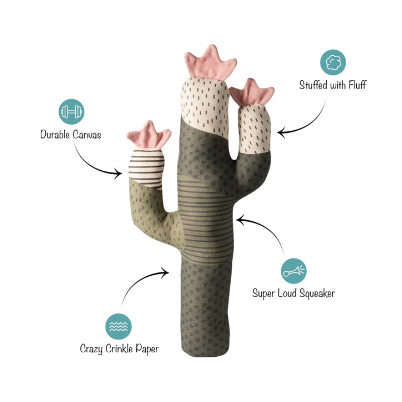 Fringe Studio - Dog - Toy - Canvas - I Can Be Bit Prickly