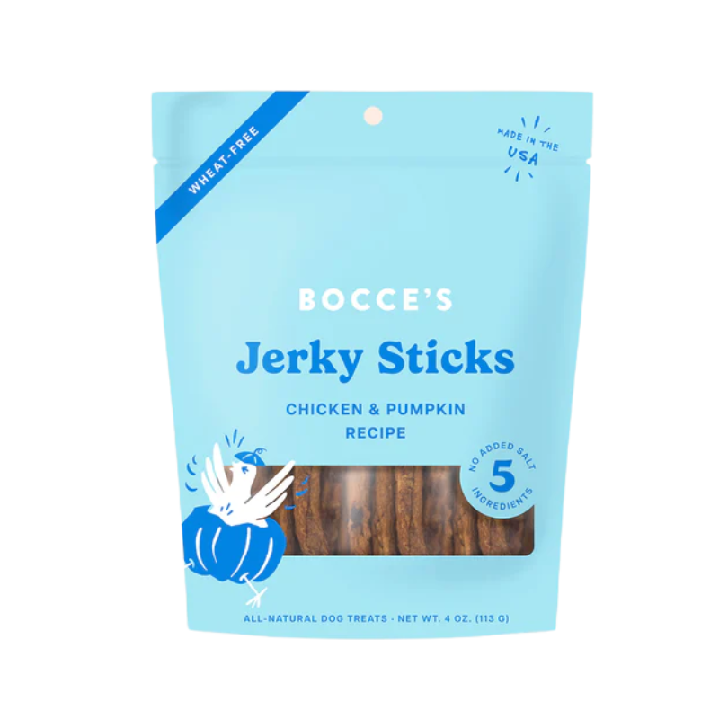 Bocce's Bakery - Jerky Sticks - Chicken Grazers - 4oz