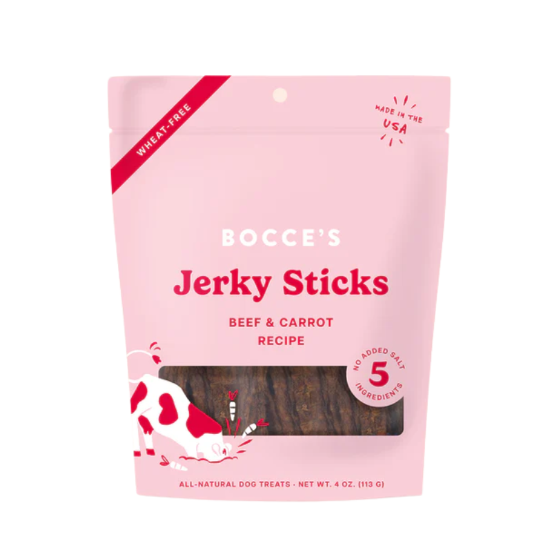 Bocce's Bakery - Jerky Sticks - Beef Grazers - 4oz
