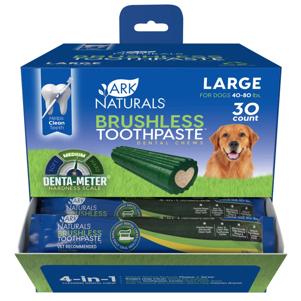 Ark Naturals - Brushless Toothpaste Single - Large - Dispenser Box of 30