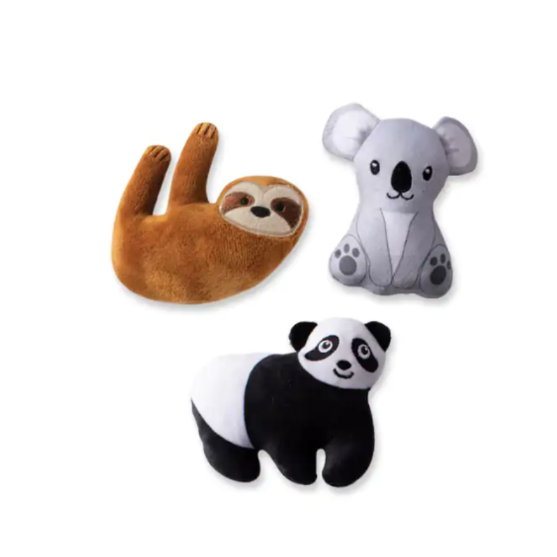 Fringe Studio - Dog - Toy - Plush - Small Dog - Leafin' Around - 3pc
