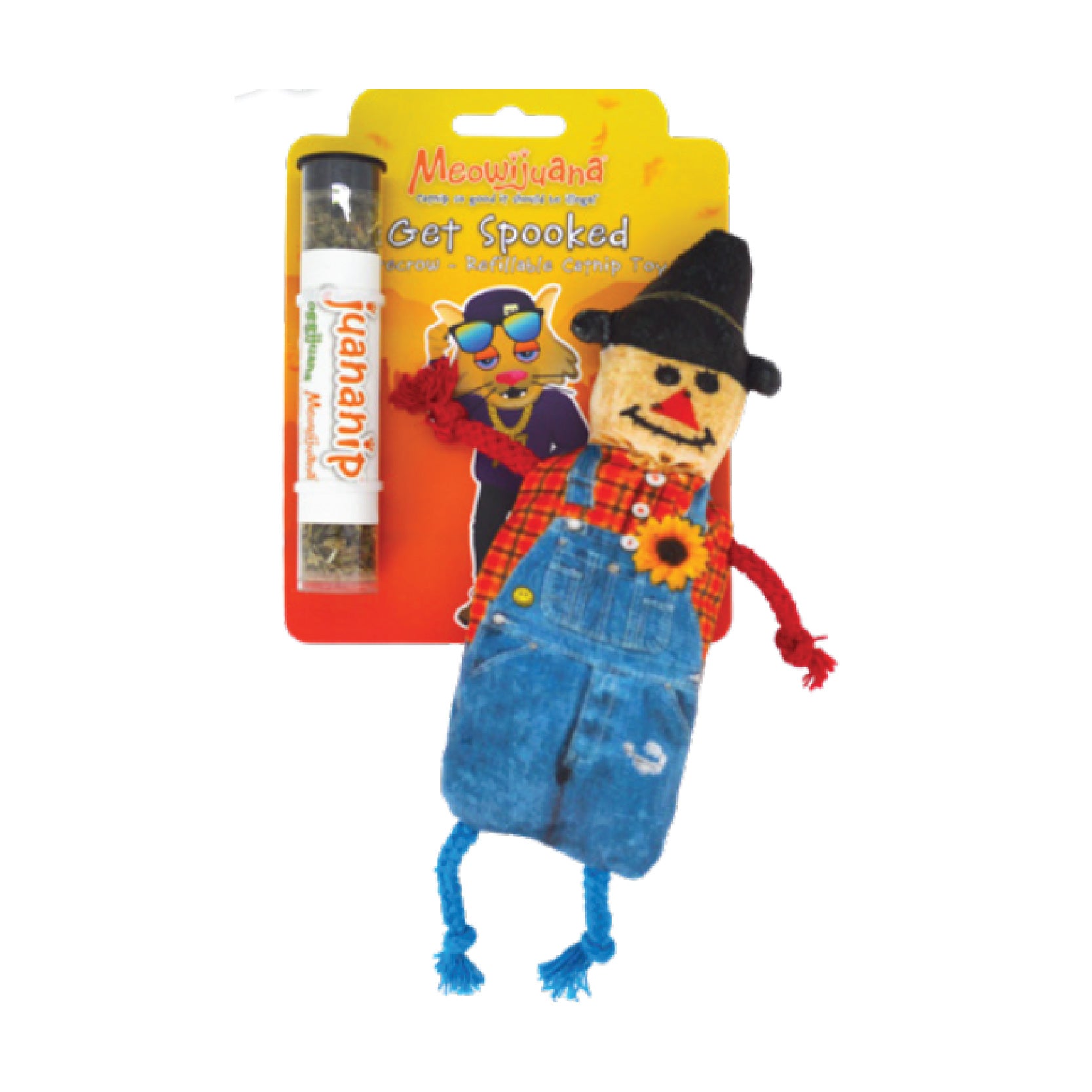Meowijuana - Catnip - Toy - "Get Spooked! " - Scarecrow