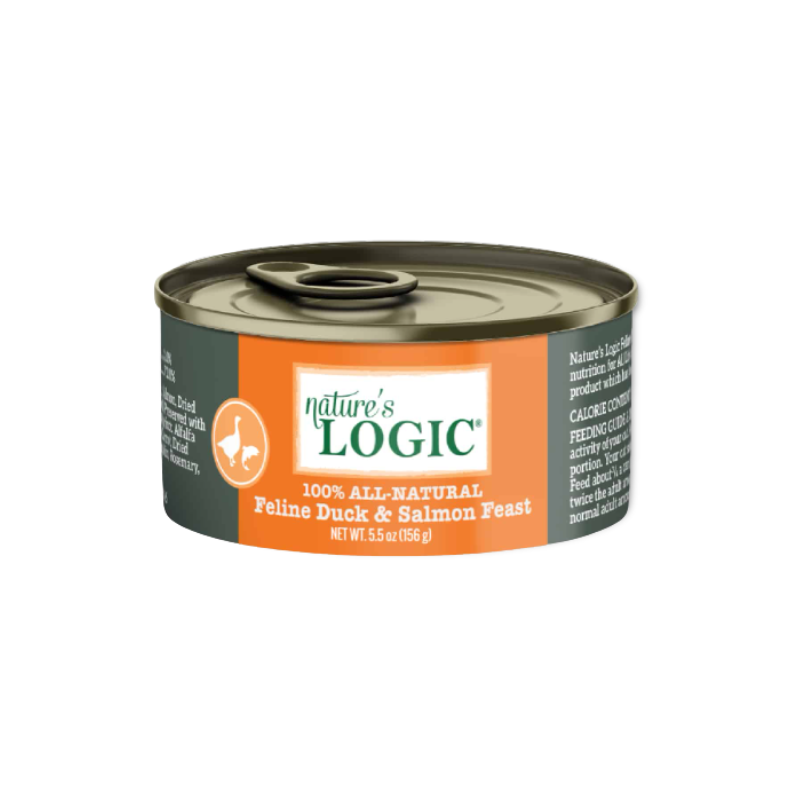 Nature's Logic - Cat - Canned - Duck & Salmon - 5.5oz