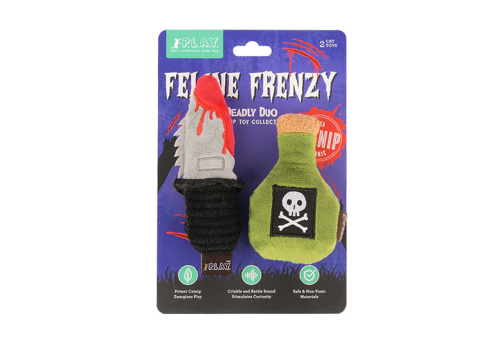 PLAY - Catnip - Toy - Feline Frenzy - Halloween - Deadly Duo (Set of 2)