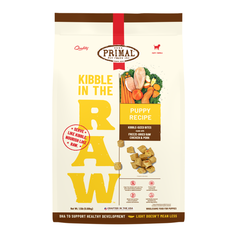 PRIMAL - Canine - Kibble in the Raw - Chicken - PUPPY