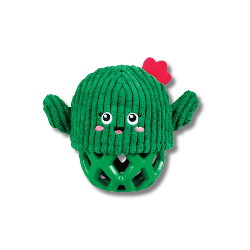 Fringe Studio - Dog - Toy - Durable - Rubber - Dura Club - Prickly But Sweet