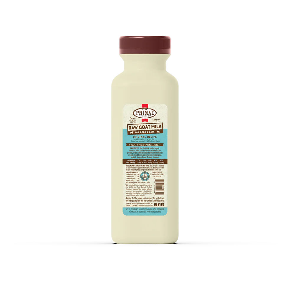 PRIMAL - Raw Goats Milk