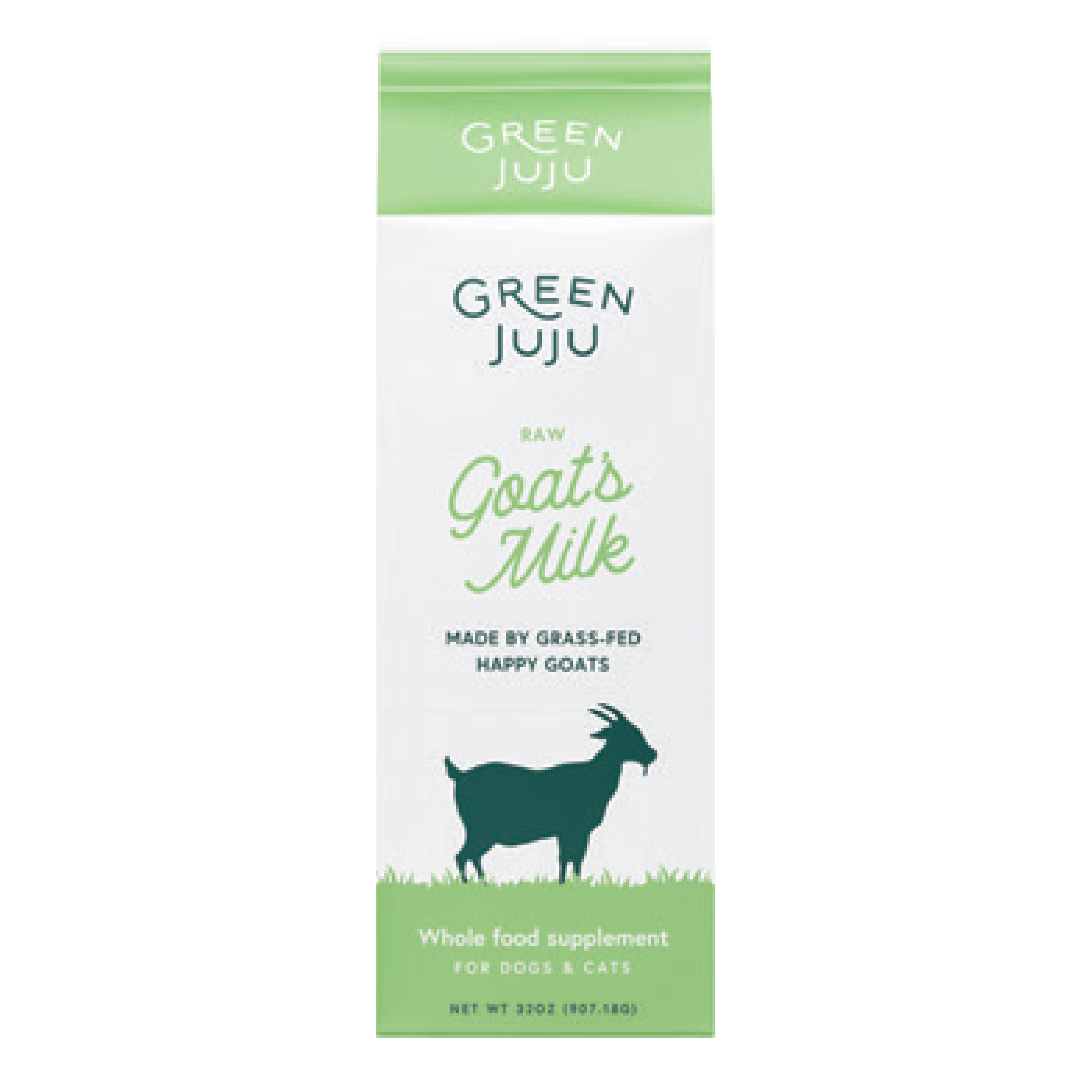 Green Juju - Frozen - Raw Goat's Milk