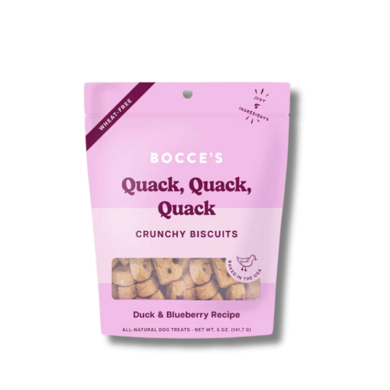 Bocce's Bakery - Biscuits - Quack Quack Quack - 5oz