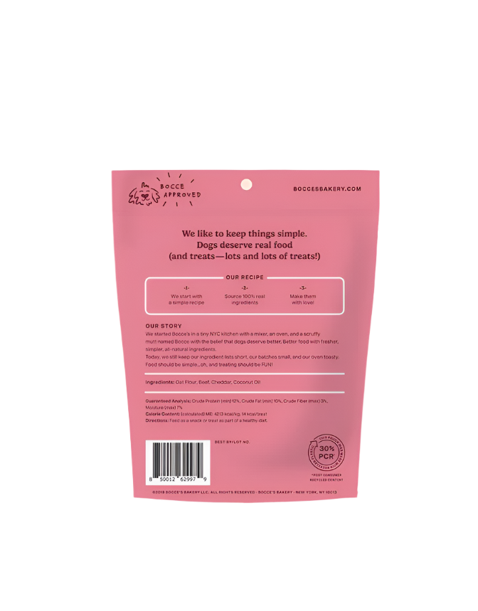 Bocce's Bakery - Biscuits - Say Moooo - 5oz