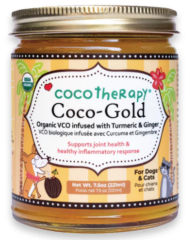 CocoTherapy - Coco-Gold – 7.5 oz glass jar