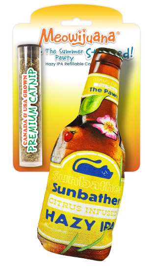 Meowijuana - Catnip - Toy - "Get the Summer Pawty Started" Toy - Hazy IPA