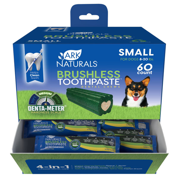 Ark Naturals - Brushless Toothpaste Single - Small - Dispenser Box of 60