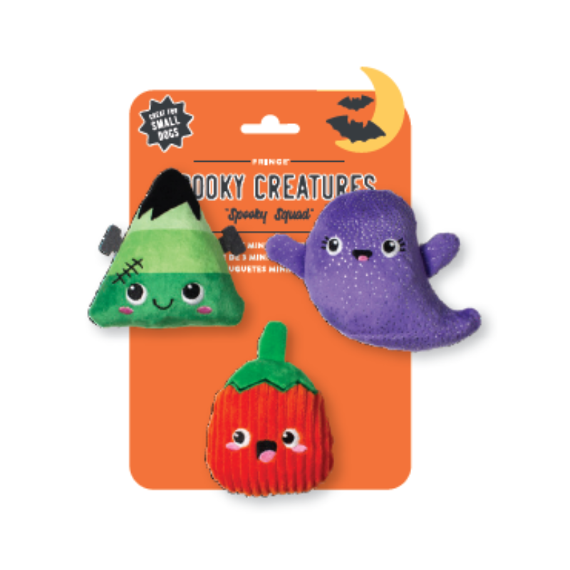 Fringe Studio - Dog - Toy - Halloween - Plush - Small Dog - Spooky Squad - 3pc
