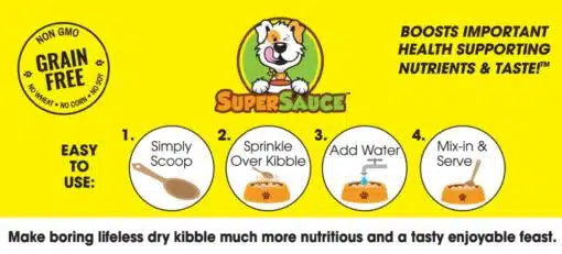 Welly Tails - SuperSauce Cheddar Cheese & Krill Kibble Topper - 227g