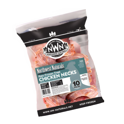 Northwest Naturals - Dog - Treats - Frozen - Necks - Chicken (10 x pkg)