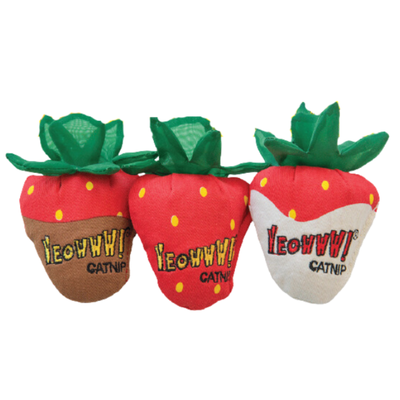 Yeowww! - Catnip - Toy - Strawberries