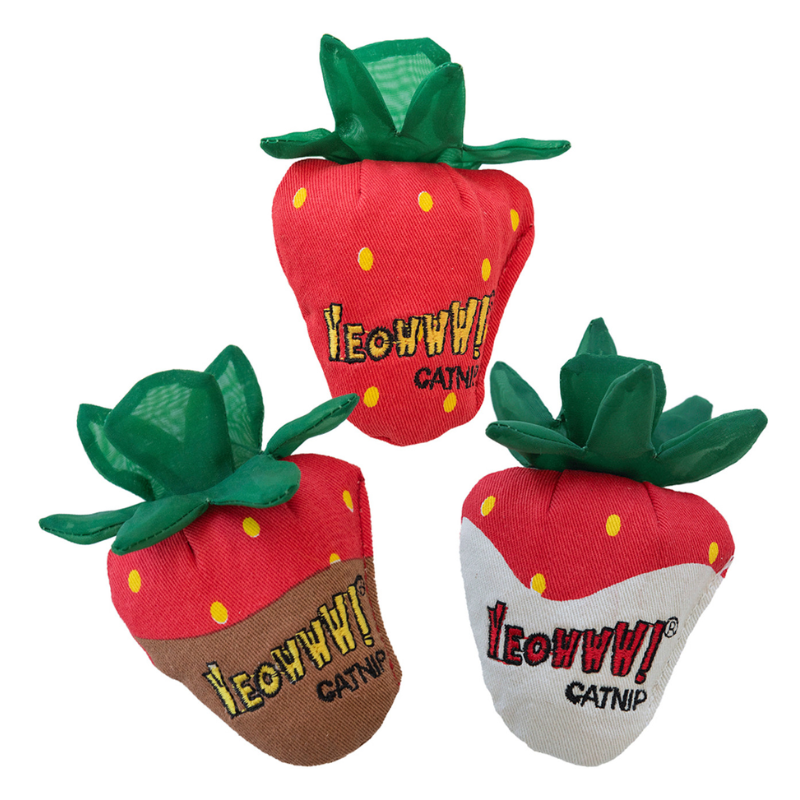 Yeowww! - Catnip - Toy - Strawberries