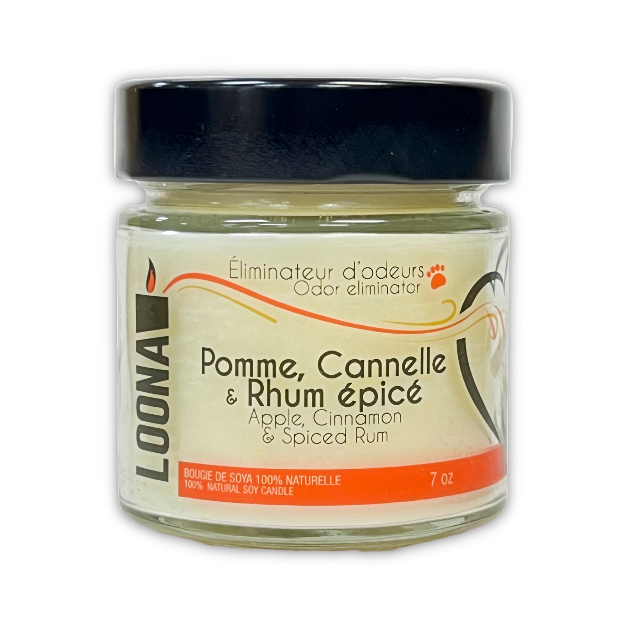 LOONA - Candle - Apple, Cinnamon & Spiced Rum