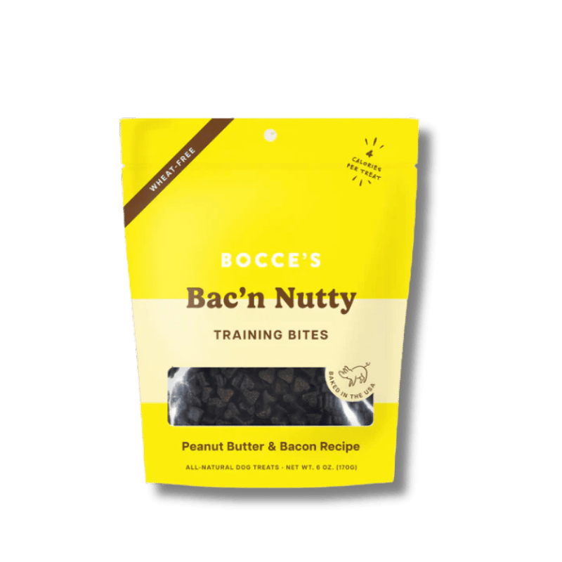 Bocce's Bakery - Training Bites - Bac'N Nutty - 6oz